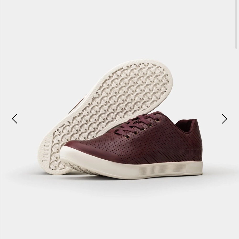 New with box NOBULL MEN’s or WOMEN’s LEATHER TRAINER size 8.5/10